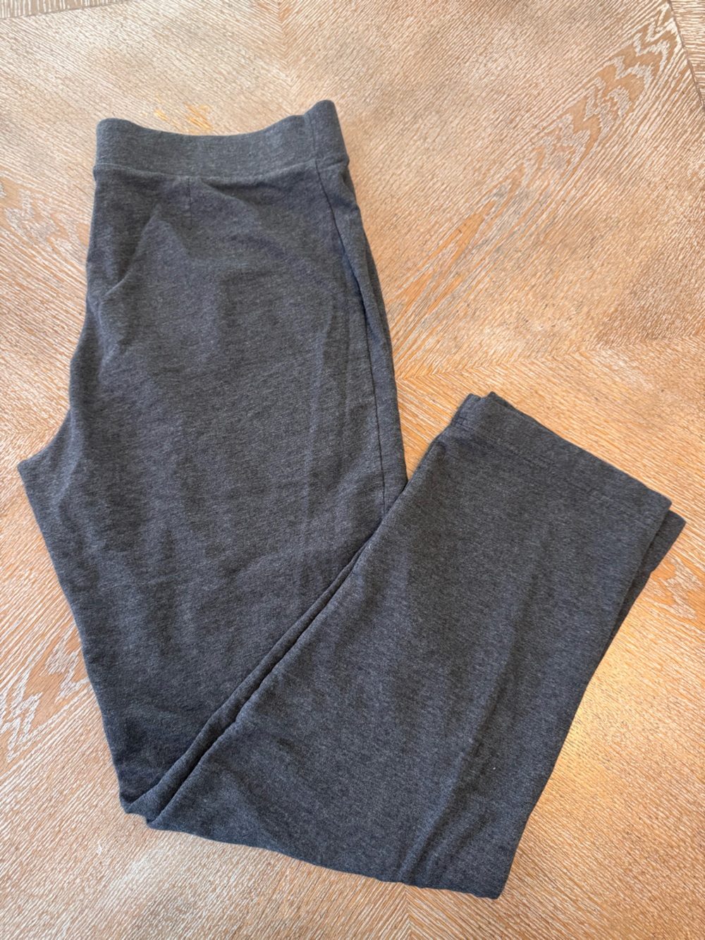 J. JILL Purejill Gray Slim Leg Pants Large Waist 38”Inseam 31” Mid Rise